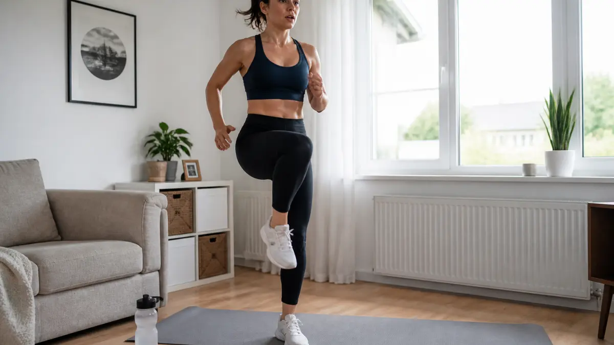 Cardiotraining thuis: eenvoudige workout zonder materiaal
