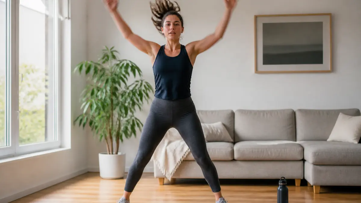 Cardiotraining thuis: eenvoudige workout zonder materiaal