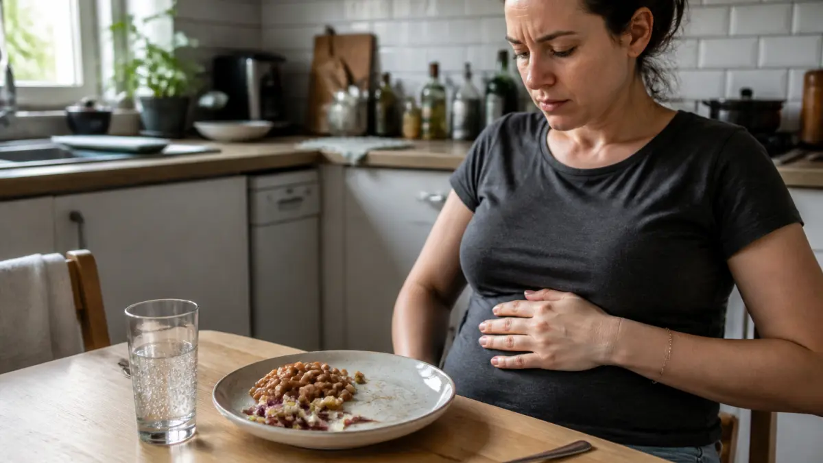 Opgeblazen buik na het eten: veelvoorkomende oorzaken en goede gewoontes