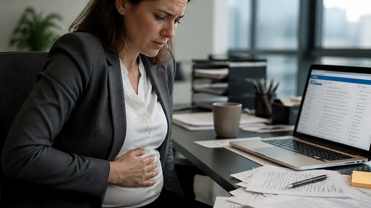 Opgeblazen buik en stress: waarom de twee vaak met elkaar verbonden zijn