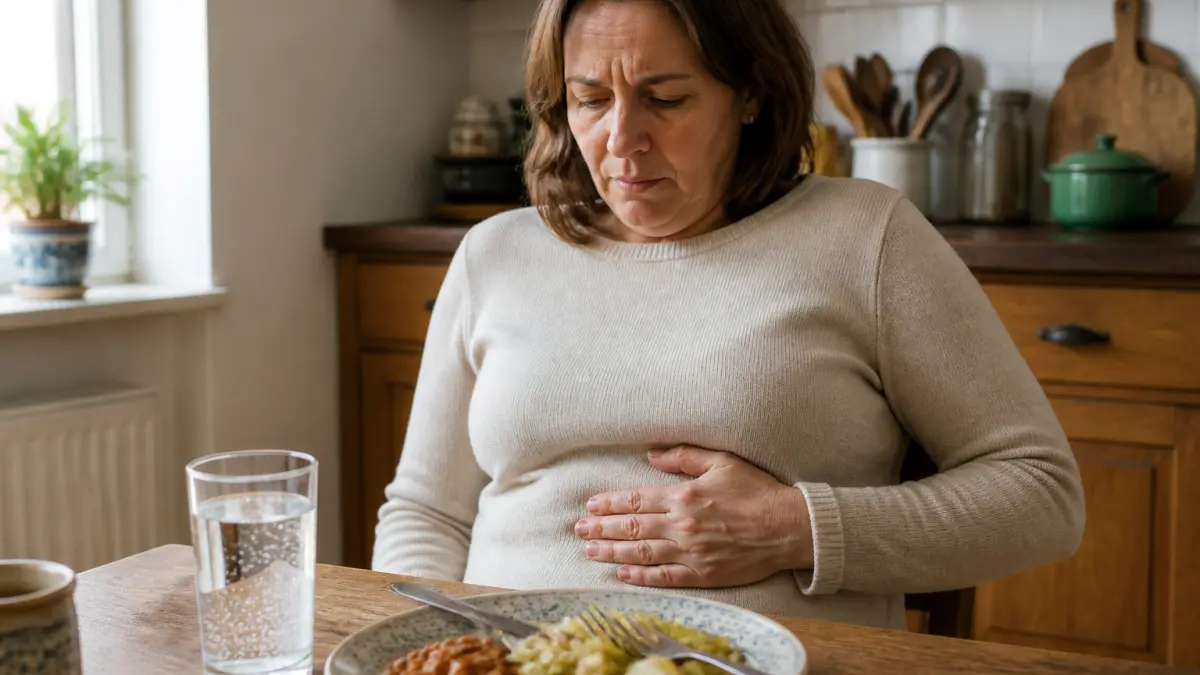 Opgeblazen buik na het eten: veelvoorkomende oorzaken en goede gewoontes