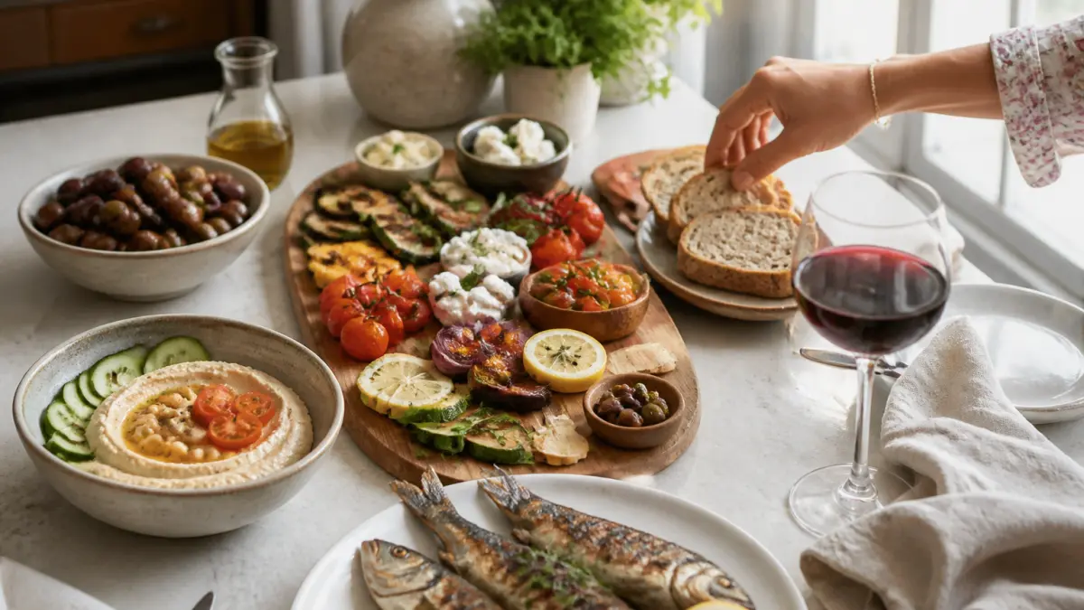 Mediterraans dieet recepten: makkelijke ideeën voor een gebalanceerde maaltijd