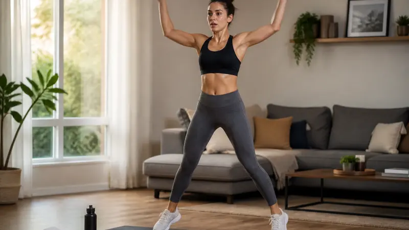 Cardiotraining thuis: eenvoudige workout zonder materiaal