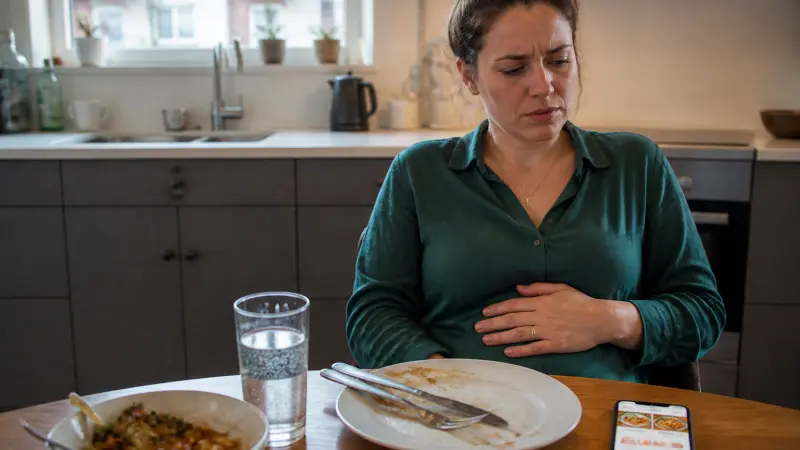 Opgeblazen buik na het eten: veelvoorkomende oorzaken en goede gewoontes