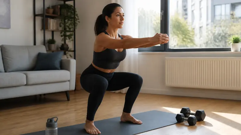 Hoeveel squats per dag om af te vallen: wat je moet weten